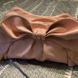 Betsy Johnson pink bow purse